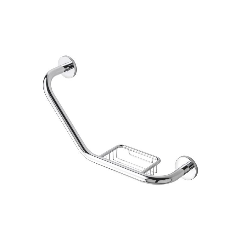 maniglione con griglia dx. cromo serie pratica capannoli