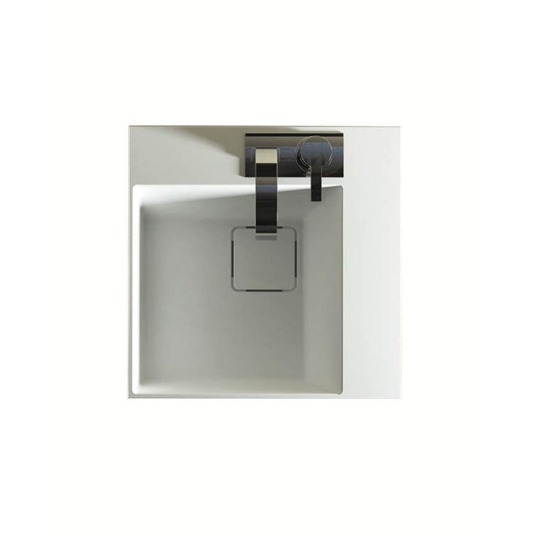 lavabo d'appoggio in luxolid 60x42 cm - l1m