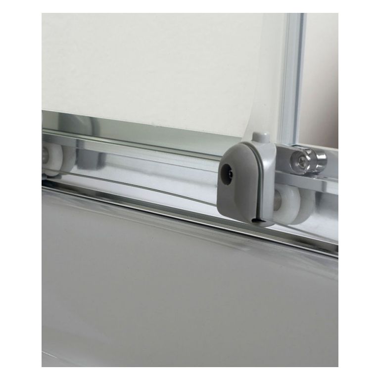 box doccia angolare porta scorrevole 60x100 cm opaco