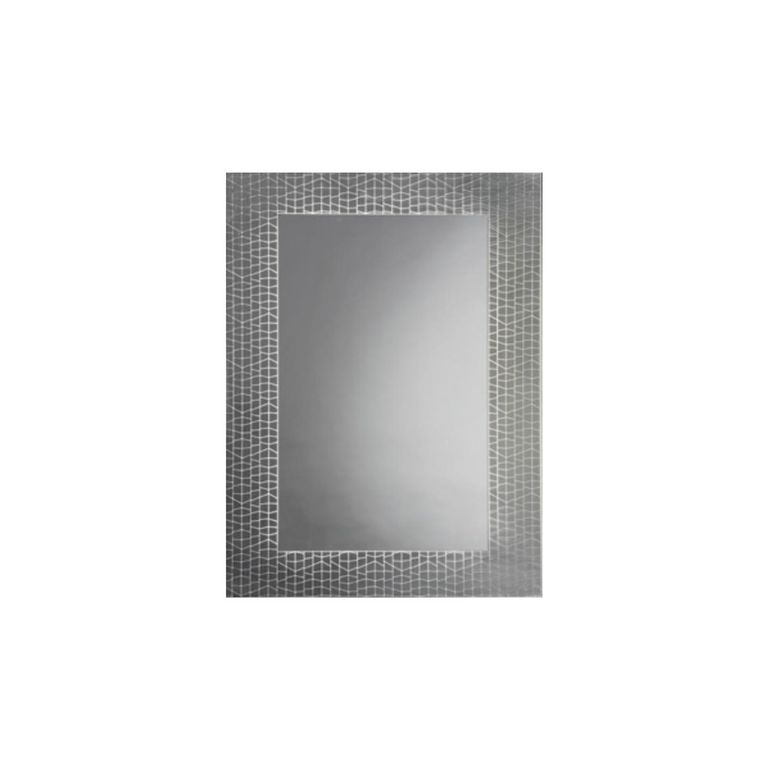 specchio con decori satinati art. 1012 c serie la progetto x-tra