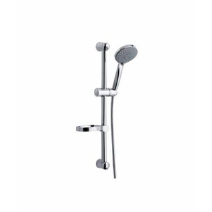 SALISCENDI PLANET SL5P467T5CR IN OTTONE COMPLETO DI DOCCIA ALISSO3,PORTASAPONE E FLESSIBILE SERIE SPHERA
