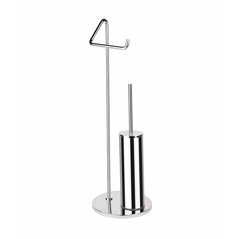 piantana wc in ottone cromato art. hot 31c.10 serie la progetto