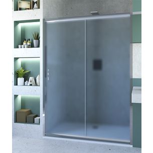 PORTA DOCCIA SCORREVOLE 108 CM OPACO SERIE N