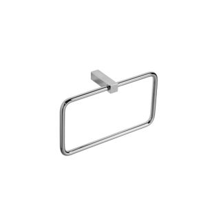 ANELLO PORTA SALVIETTE IN OTTONE CROMATO ART. CUBIC 11.10 SERIE LA PROGETTO