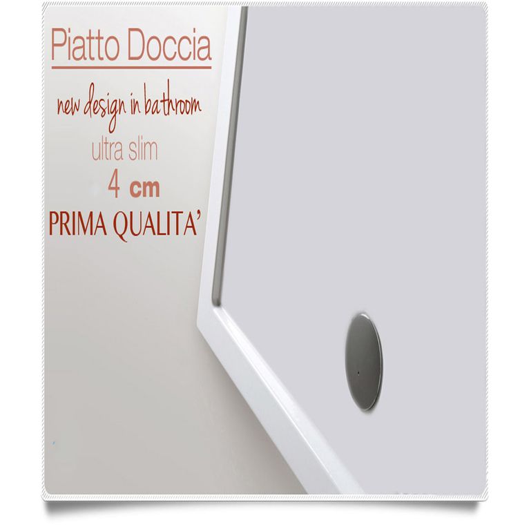 piatto doccia  60x90 cm altezza 4 cm