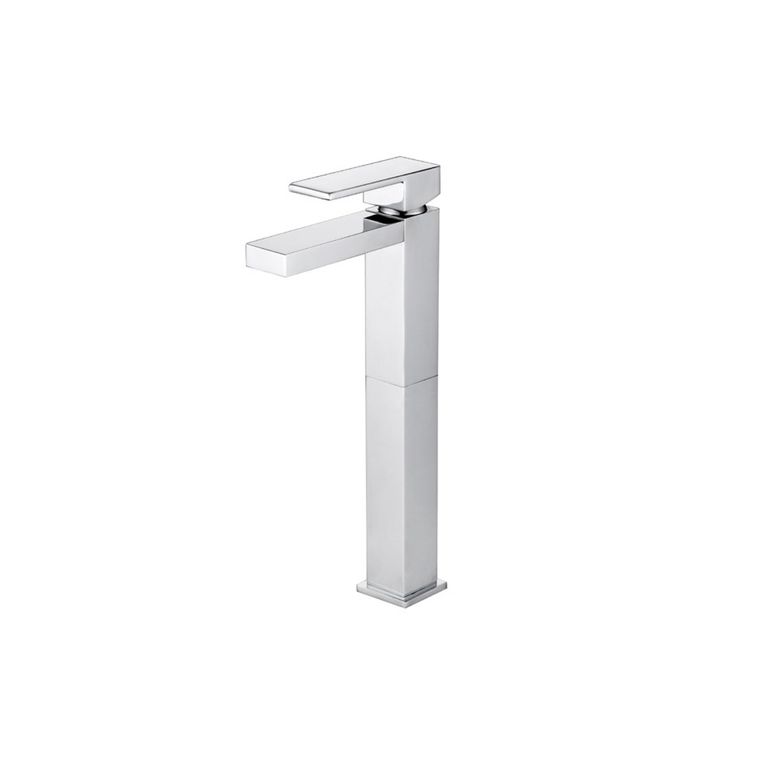 miscelatore monocomando lavabo alto con scarica click-clack style sy21