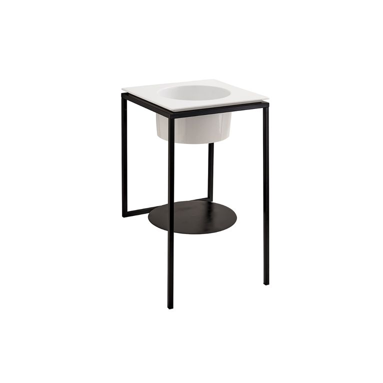 struttura 48x48 terra/sospesa nero matt axa - skyland