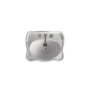 LAVABO A COLONNA E SOSPESO 64X48 AXA - CONTEA