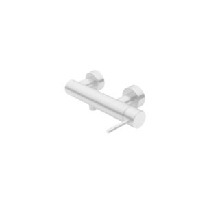 MISCELATORE MONOCOMANDO ESTERNO DOCCIA BIANCO OPACO MINIMAL MN50 SD SENZA KIT DOCCIA