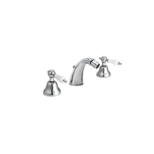 BATTERIA PER BIDET A TRE FORI,BOCCA FUSA KING KN30 BF