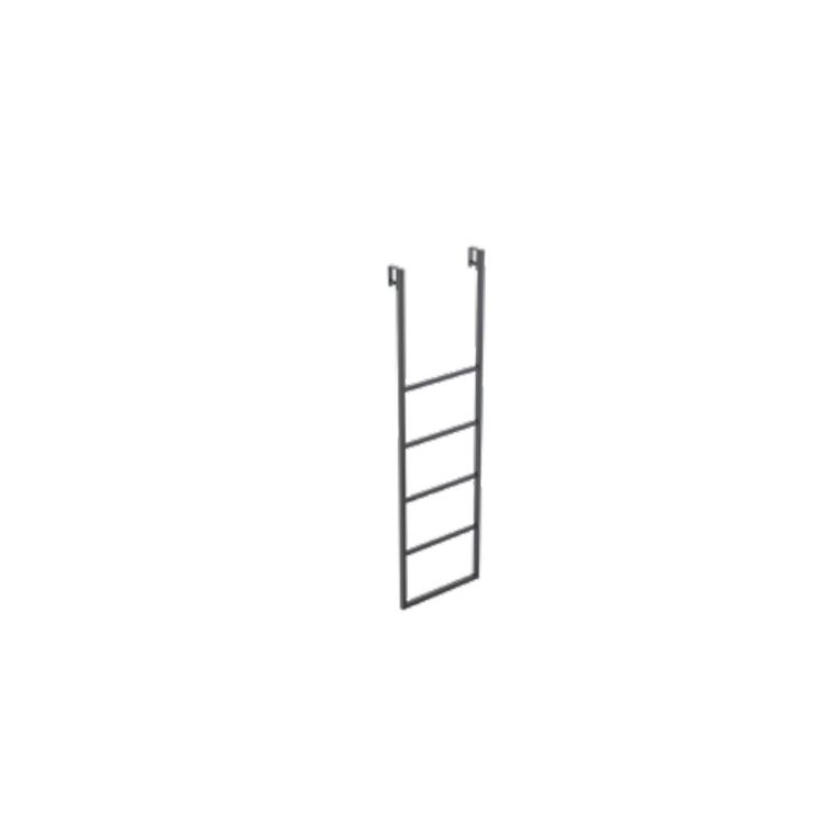 scaletta portagriglie per vetro box doccia in acciaio inox art. rp 10bv.17 serie la progetto x-tra