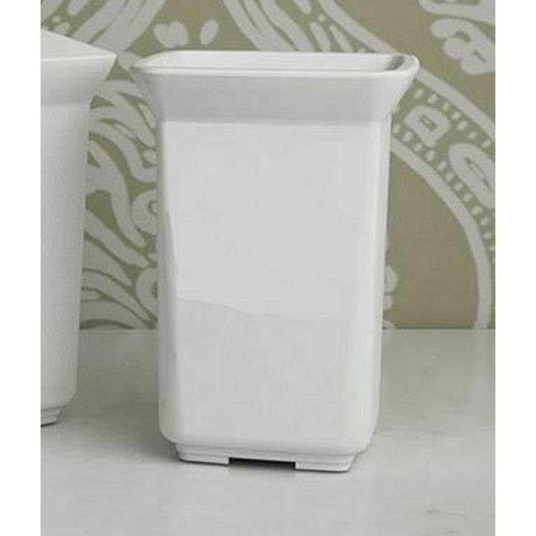 porta spazzolini da appoggio ceramica bianco serie gotica capannoli