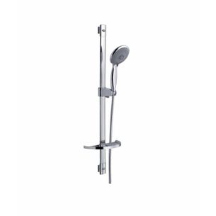SALISCENDI MINERVA SL3M432CICR IN OTTONE COMPLETO DI DOCCIA TENNIS,PORTASAPONE E FLESSIBILE SERIE SPHERA