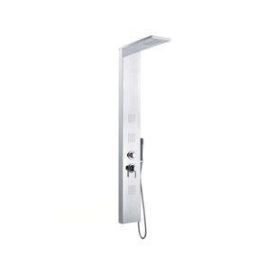 COLONNA DOCCIA CLAI12CC3CR IN ACCIAIO SERIE SPHERA