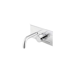 MISCELATORE MONOCOMANDO LAVABO INCASSO ORIZZONTALE SENZA SCARICO SATURNO SA26