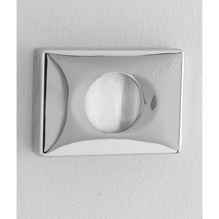 porta sacchetti igienici in abs cromo serie bagno hotel capannoli