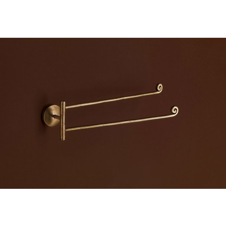 porta salviette snodato ottone linea retro' serie capannoli